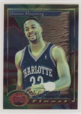 1993-94 Topps Finest - [Base] #201 - Alonzo Mourning