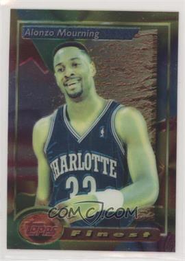 1993-94 Topps Finest - [Base] #201 - Alonzo Mourning