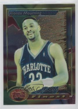 1993-94 Topps Finest - [Base] #201 - Alonzo Mourning