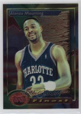 1993-94 Topps Finest - [Base] #201 - Alonzo Mourning