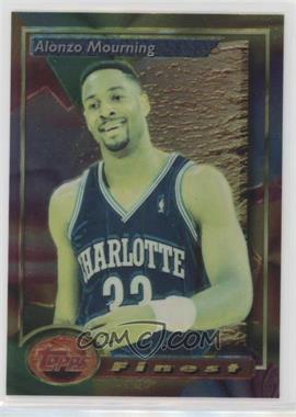 1993-94 Topps Finest - [Base] #201 - Alonzo Mourning