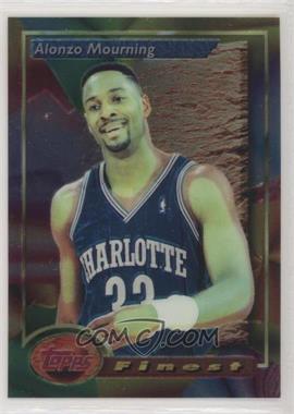 1993-94 Topps Finest - [Base] #201 - Alonzo Mourning