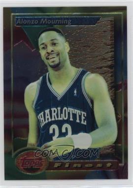 1993-94 Topps Finest - [Base] #201 - Alonzo Mourning