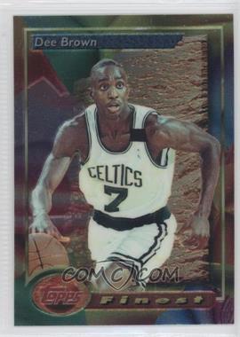 1993-94 Topps Finest - [Base] #88 - Dee Brown