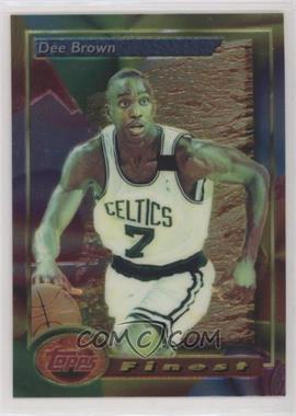 1993-94 Topps Finest - [Base] #88 - Dee Brown