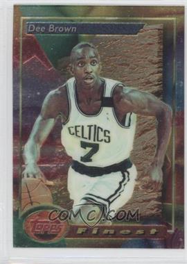 1993-94 Topps Finest - [Base] #88 - Dee Brown