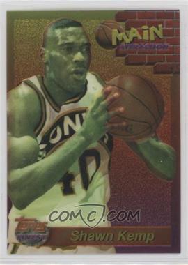 1993-94 Topps Finest - Main Attraction #25 - Shawn Kemp