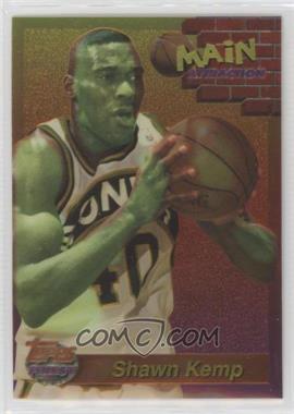 1993-94 Topps Finest - Main Attraction #25 - Shawn Kemp