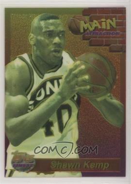 1993-94 Topps Finest - Main Attraction #25 - Shawn Kemp