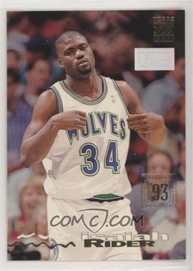 1993-94 Topps Stadium Club - [Base] - 1st Day Issue #234 - Draft Pick - Isaiah Rider