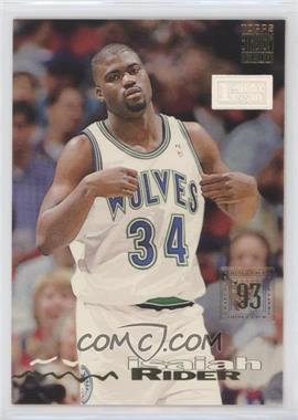 1993-94 Topps Stadium Club - [Base] - 1st Day Issue #234 - Draft Pick - Isaiah Rider