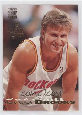 1993-94 Topps Stadium Club - [Base] - Division Winner #37 - Scott Brooks