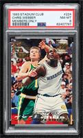 Draft Pick - Chris Webber [PSA 8 NM‑MT]