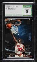 Triple Double - Michael Jordan [CSG 8 NM/Mint]