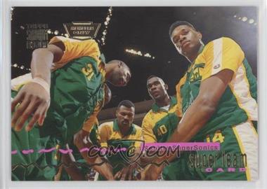 1993-94 Topps Stadium Club - Super Teams - Members Only #25 - Seattle SuperSonics Team
