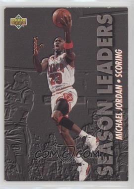 1993-94 Upper Deck - [Base] #166 - Season Leaders - Michael Jordan [EX to NM]