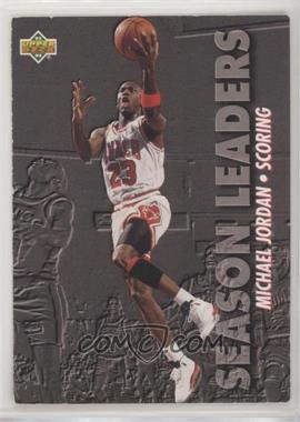 1993-94 Upper Deck - [Base] #166 - Season Leaders - Michael Jordan [Good to VG‑EX]