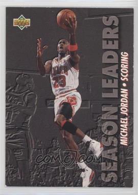 1993-94 Upper Deck - [Base] #166 - Season Leaders - Michael Jordan [EX to NM]