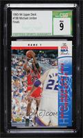 The 1993 NBA Finals - Michael Jordan [CSG 9 Mint]