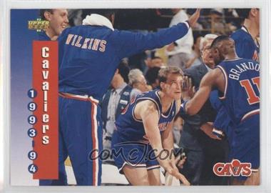 1993-94 Upper Deck - [Base] #214 - Cleveland Cavaliers Team