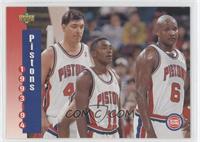 Bill Laimbeer, Isiah Thomas, Terry Mills