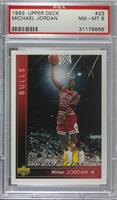 Michael Jordan (JORDAN Incompletely Shaded Black) [PSA 8 NM‑MT]