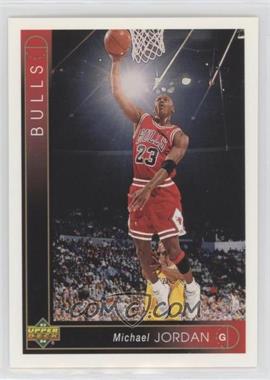 1993-94 Upper Deck - [Base] #23.2 - Michael Jordan (Black Shading Through JORDAN, .522 FG%)