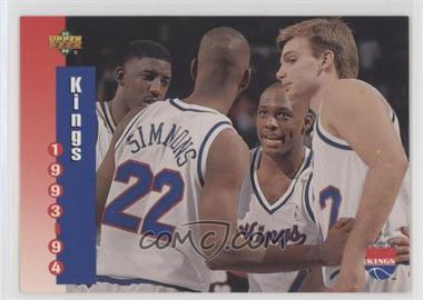 1993-94 Upper Deck - [Base] #232 - Sacramento Kings Team
