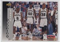 Avery Johnson, David Robertson, Sean Elliott [EX to NM]