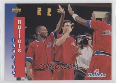 1993-94 Upper Deck - [Base] #236 - Washington Bullets Team