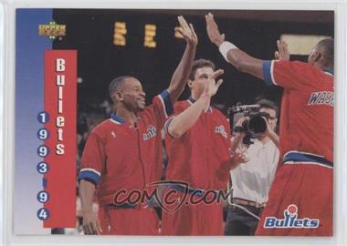 1993-94 Upper Deck - [Base] #236 - Washington Bullets Team