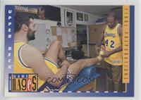 Game Images - Final Preparations (Vlade Divac, James Worthy)