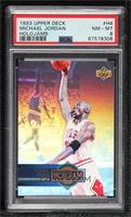 Michael Jordan (Upper Deck Logo on Right; no Space Between the H and 4) [PSA&nb…