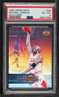 Michael Jordan (Upper Deck Logo on Right; no Space Between the H and 4) [PSA&nb…