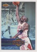 Michael Jordan (Promo Card; Upper Deck Logo on Left; Space Between H and 4) [EX…