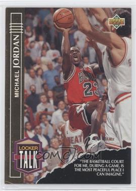 1993-94 Upper Deck - Locker Talk #LT1 - Michael Jordan