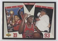Chicago Bulls Team, Michael Jordan [Good to VG‑EX]