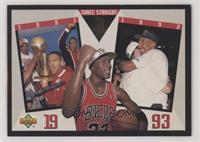 Chicago Bulls Team, Michael Jordan