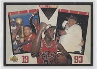 Chicago Bulls Team, Michael Jordan [Poor to Fair]