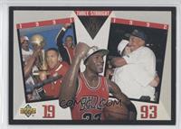 Chicago Bulls Team, Michael Jordan