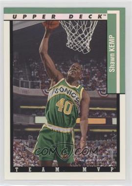 1993-94 Upper Deck - Team MVP #TM25 - Shawn Kemp