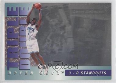 1993-94 Upper Deck International Italian - Triple Double #TD7 - Larry Johnson