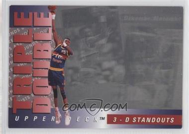 1993-94 Upper Deck International Italian - Triple Double #TD8 - Dikembe Mutombo