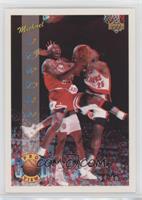 Michael Jordan (Right Shoe not totally visible on back) [EX to NM]