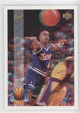 1993-94 Upper Deck Pro View 3D - [Base] #45 - Spud Webb