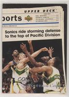 Team Headlines - Seattle SuperSonics [EX to NM]