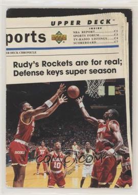 1993-94 Upper Deck Special Edition - [Base] #208 - Team Headlines - Houston Rockets [Good to VG‑EX]