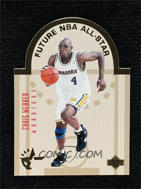 1993-94 Upper Deck Special Edition - Die-Cut All-Stars #W5 - Chris Webber