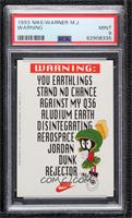 Warning: You Earthlings... (Marvin the Martian) [PSA 9 MINT]