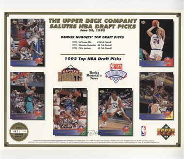 1993 Upper Deck Draft Night Team Sheets - [Base] #ORMA - Orlando Magic